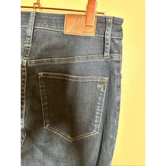 Madewell Curvy Cali Demi Bootcut Stretch Medium Blue Jeans Size 28 - Picture 5 of 7